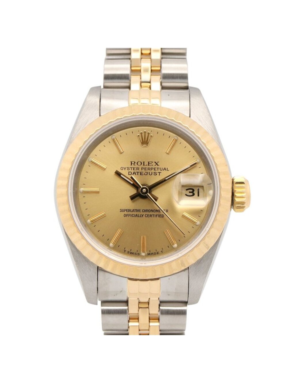 Rolex Watch Datejust 18K Stainless Steel